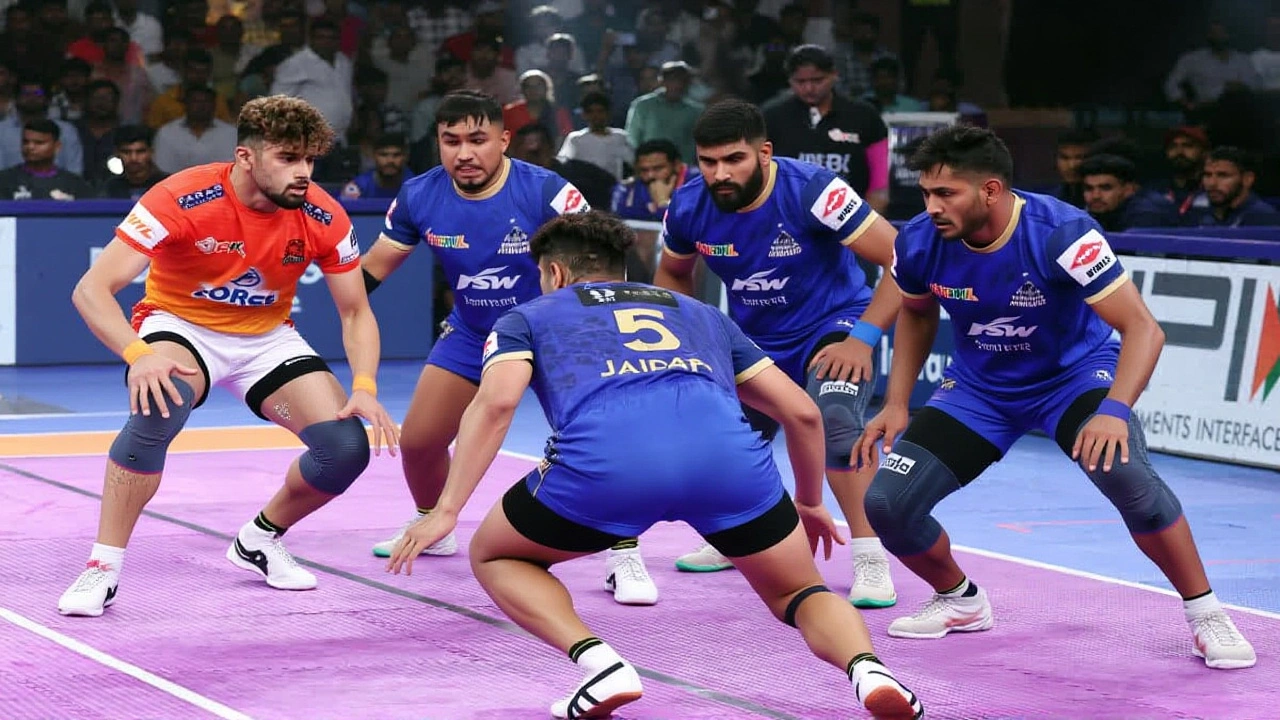 Titans Hit Five-Game Streak as Steelers Edge Paltan in PKL Season 12